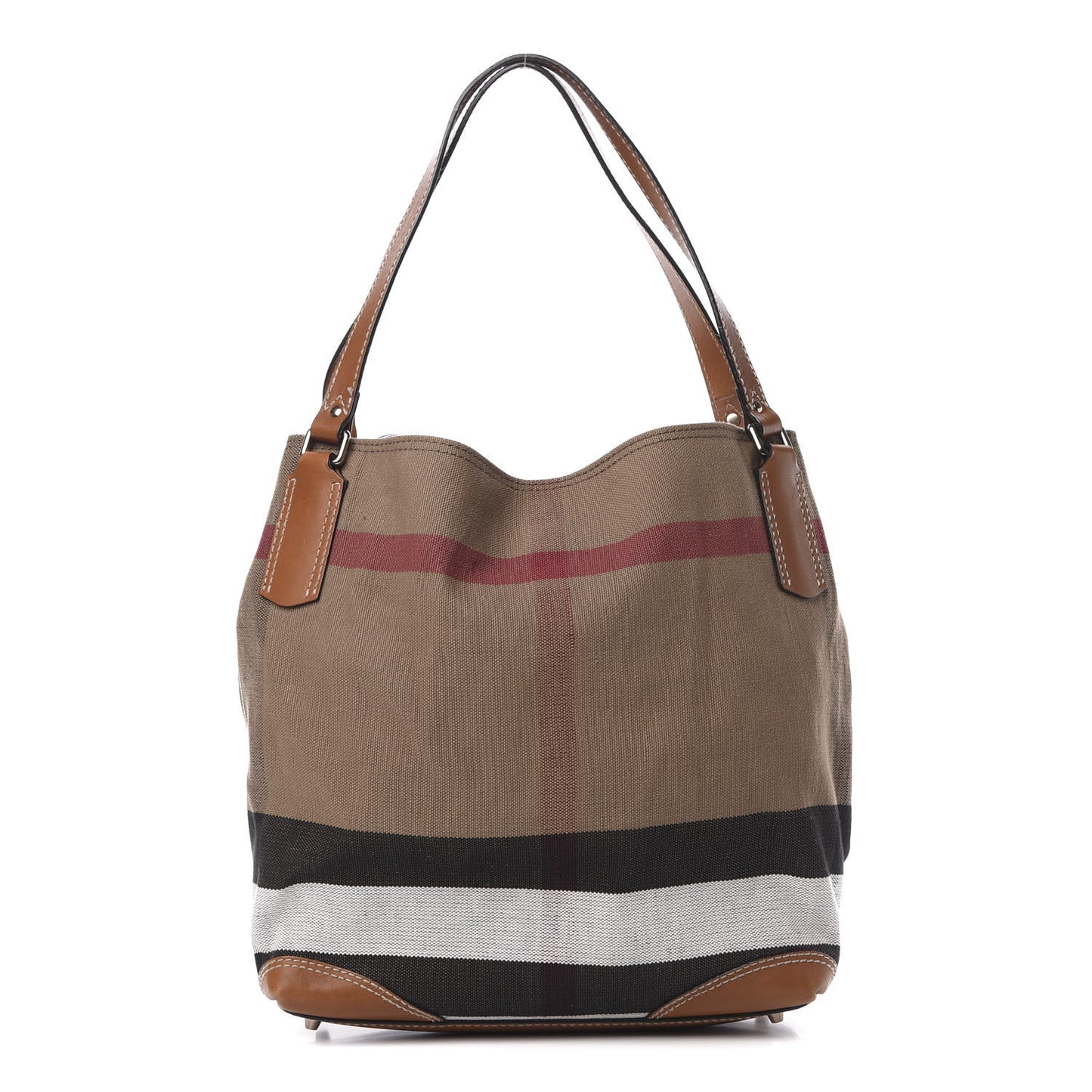 Canvas Mega Check Medium Maidstone Saddle Brown