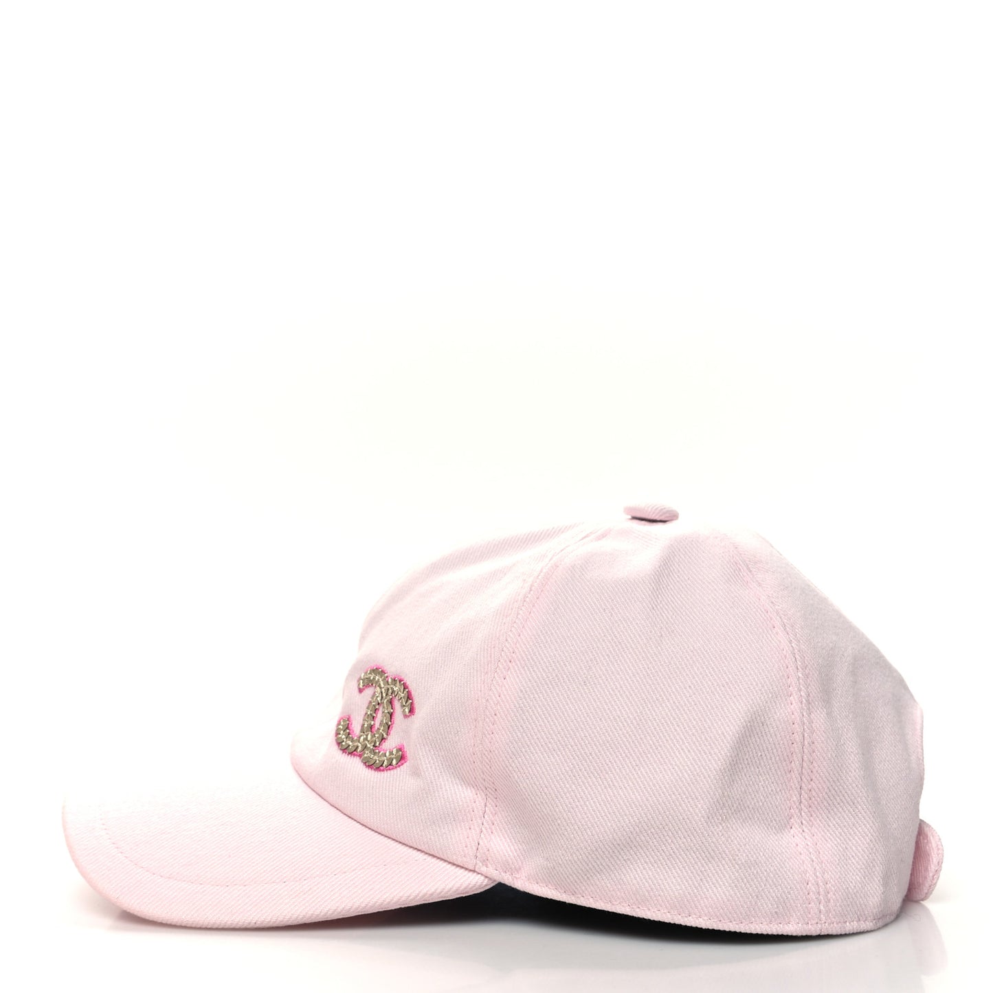 Cotton Sequin CC Cap Hat Light Pink
