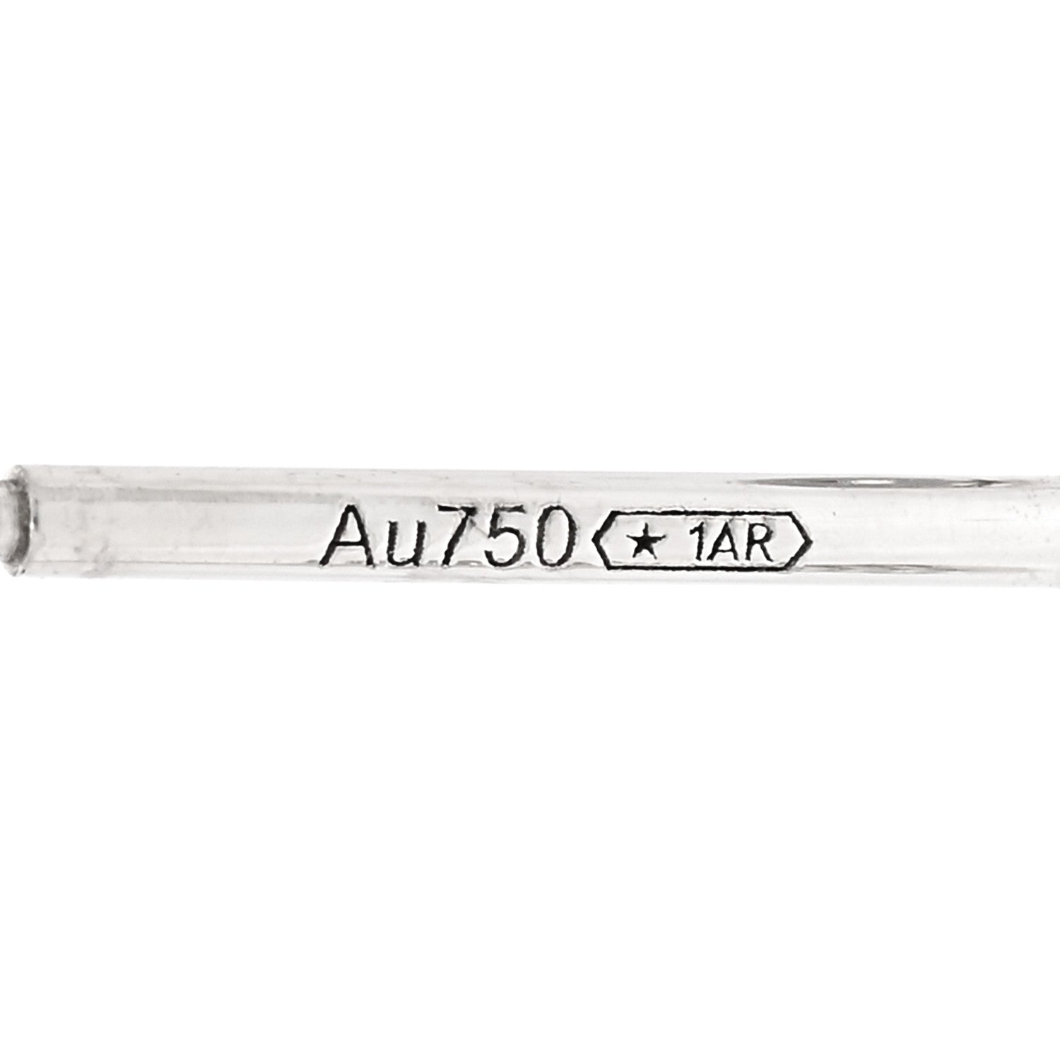 Cartier 18K White Gold Diamond XS D'Amour Earrings 5 of 7
