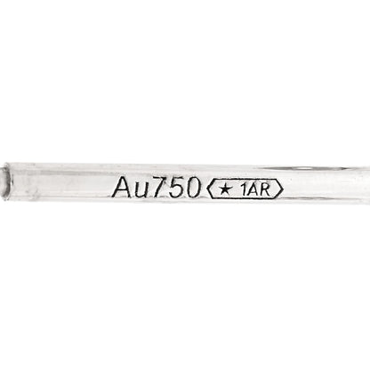Cartier 18K White Gold Diamond XS D'Amour Earrings 5 of 7