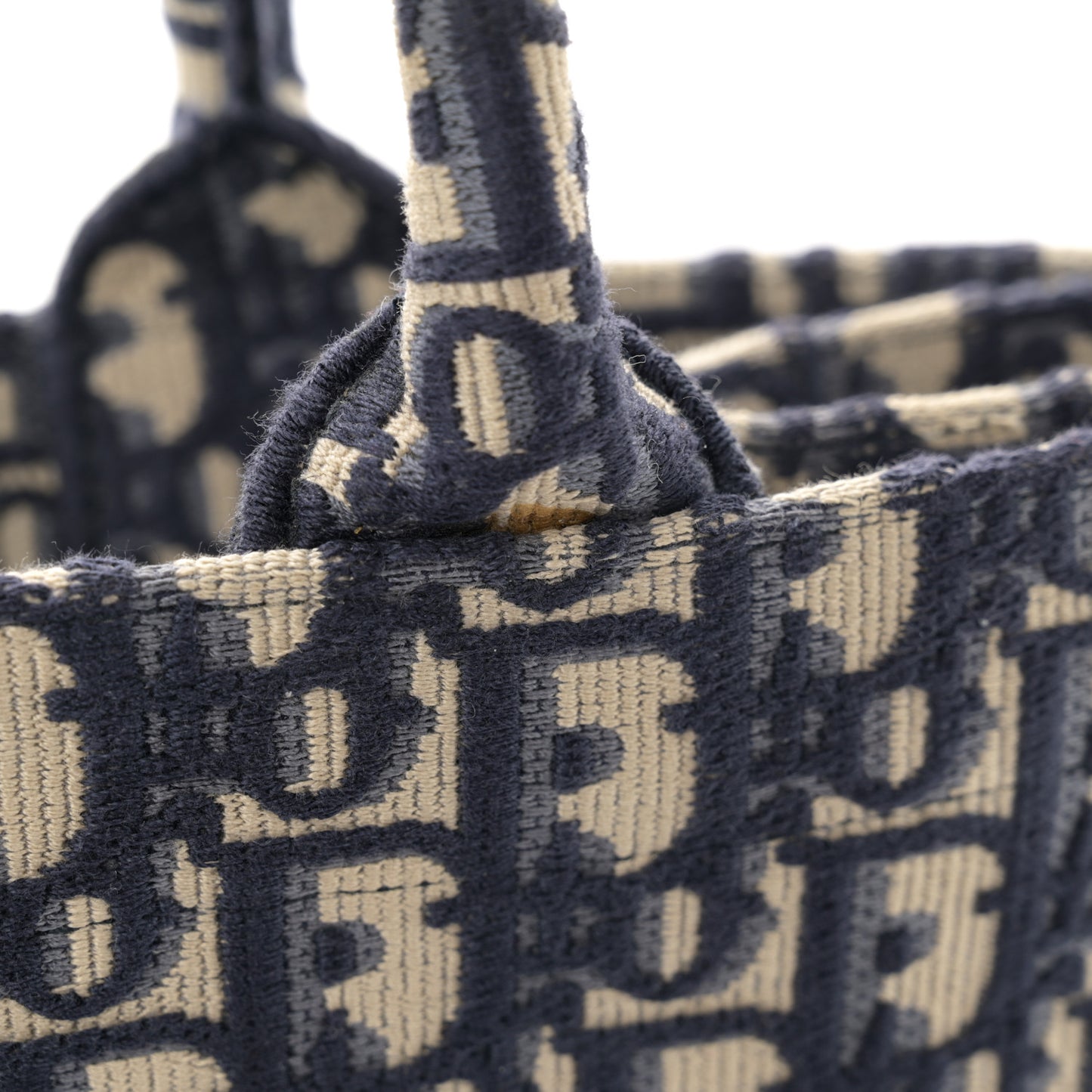 Oblique Medium Book Tote Blue Multicolor