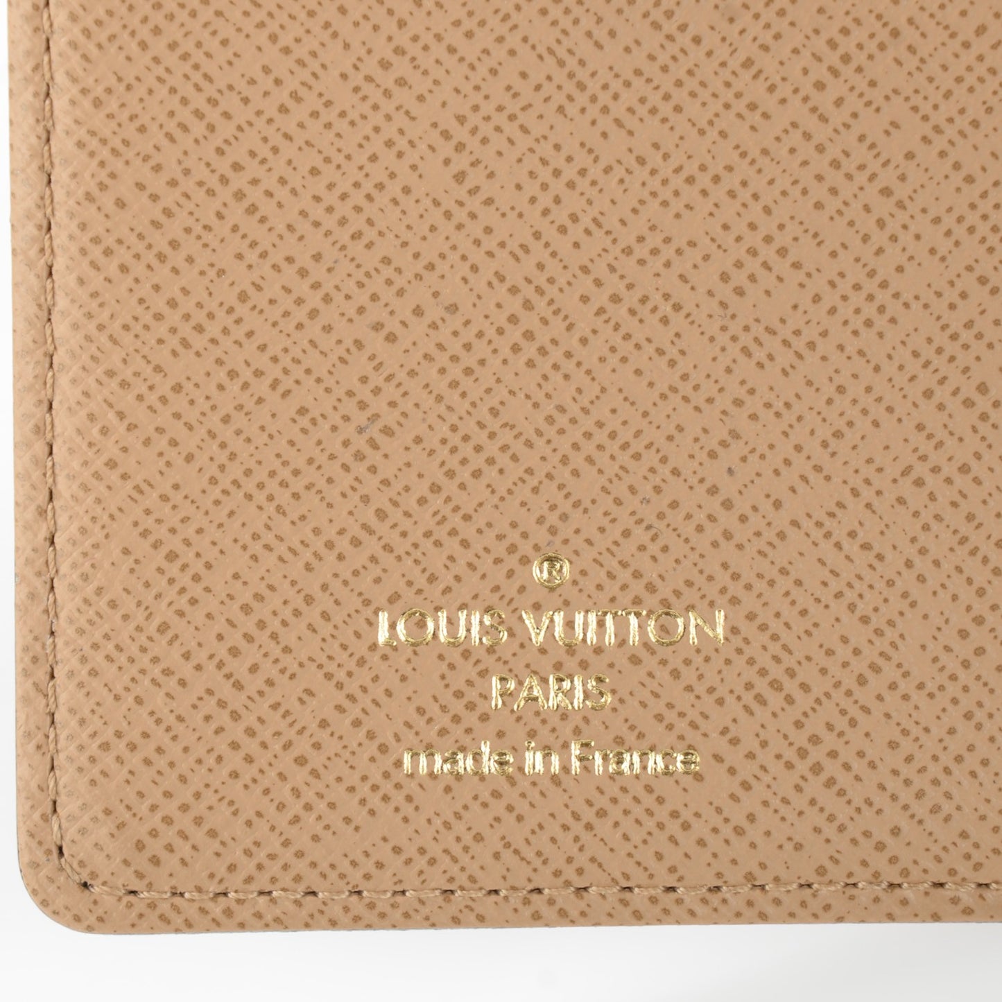 Monogram Complice Trunks and Bags Small Ring Agenda Cover Beige
