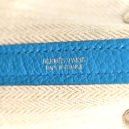 Hermes Negonda Garden Party 30 TPM Bleu Zanzibar 6 of 14