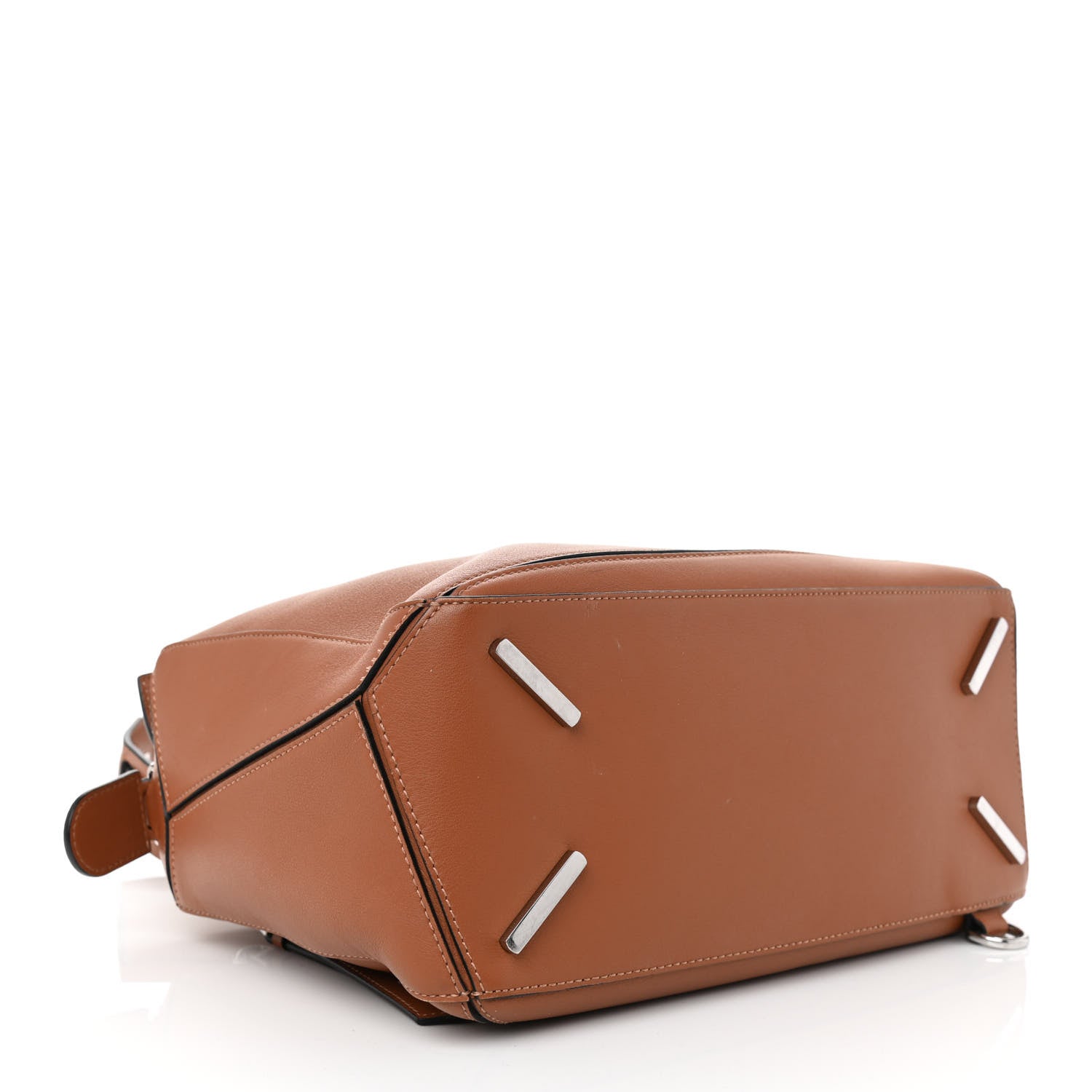 Loewe Calfskin Medium Puzzle Bag Tan 4 of 8