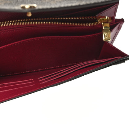 Louis Vuitton Monogram Sarah Wallet NM Fuchsia 6 of 7