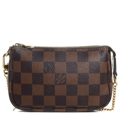 Louis Vuitton Damier Ebene Mini Pochette Accessories 1 of 7