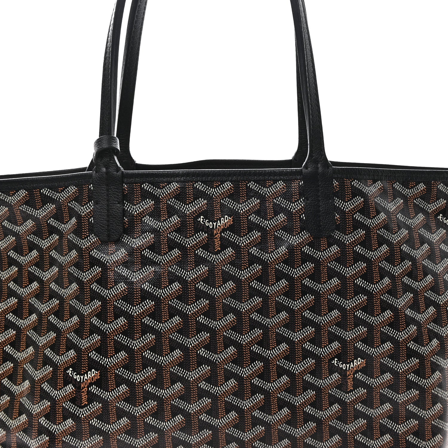 Goyard Goyardine Saint Louis PM Black 9 of 12