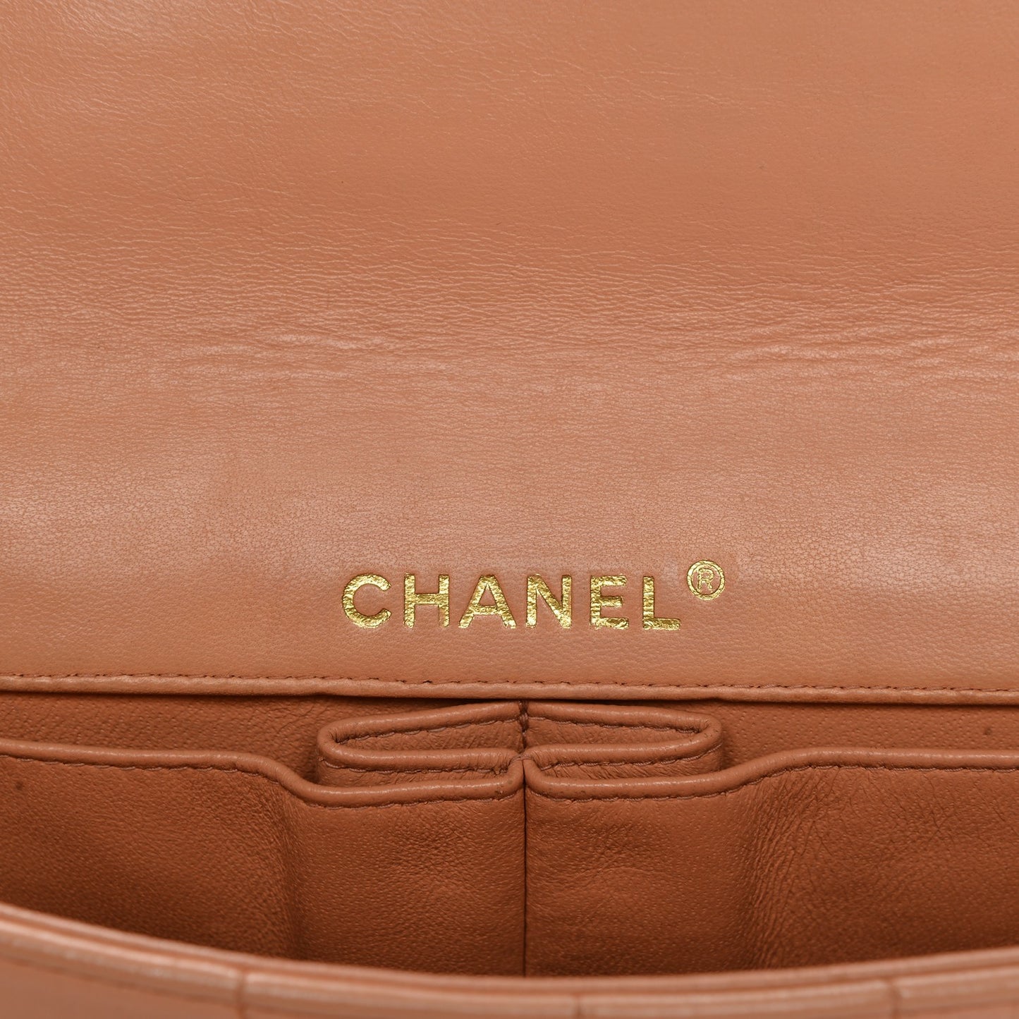 Lambskin East West Chocolate Bar Flap Pink