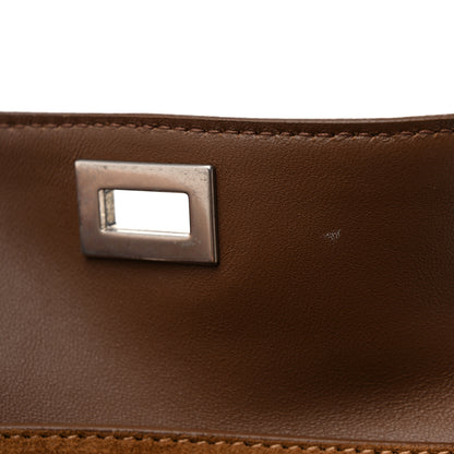 Balenciaga Waxed Suede Mini Rodeo Top Handle Handbag Camel 10 of 10