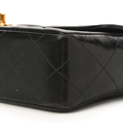Chanel Lambskin Quilted Medium Single Flap Black 11 of 37