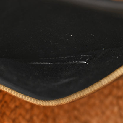 Saint Laurent Raffia Calfskin Medium Panier Tote 7 of 10