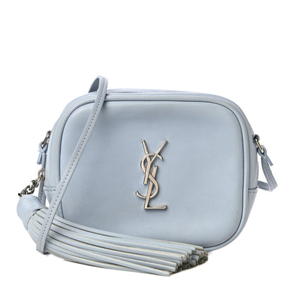Saint Laurent Nappa Monogram Blogger Bag Sky Blue 1 of 9