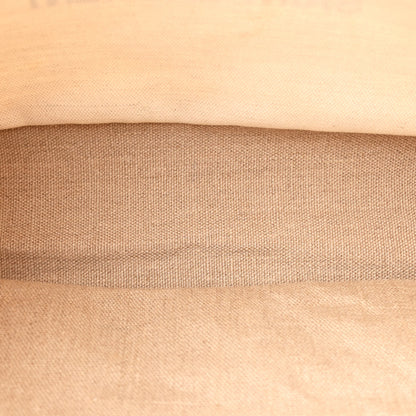 Saint Laurent Linen Calfskin Small Rive Gauche Tote Greggio Natural 5 of 11