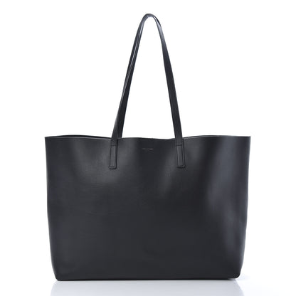 Saint Laurent Calfskin Large Shopping Tote Black 2 of 13