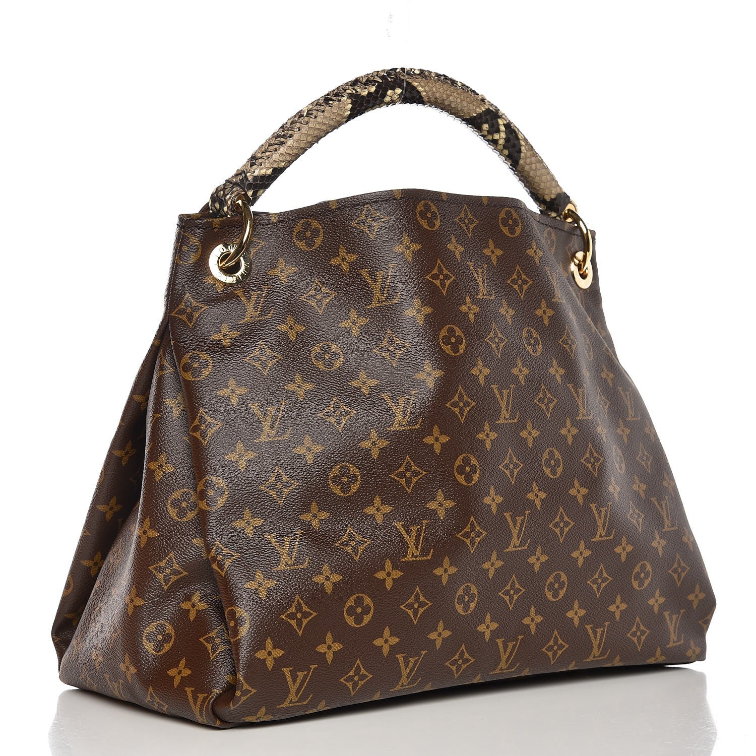 Louis Vuitton Snakeskin Monogram Artsy MM 3 of 9