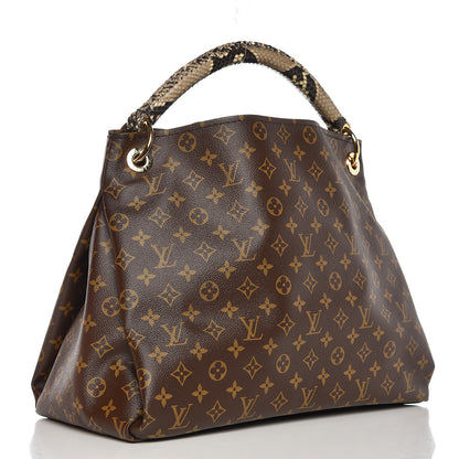 Louis Vuitton Snakeskin Monogram Artsy MM 3 of 9