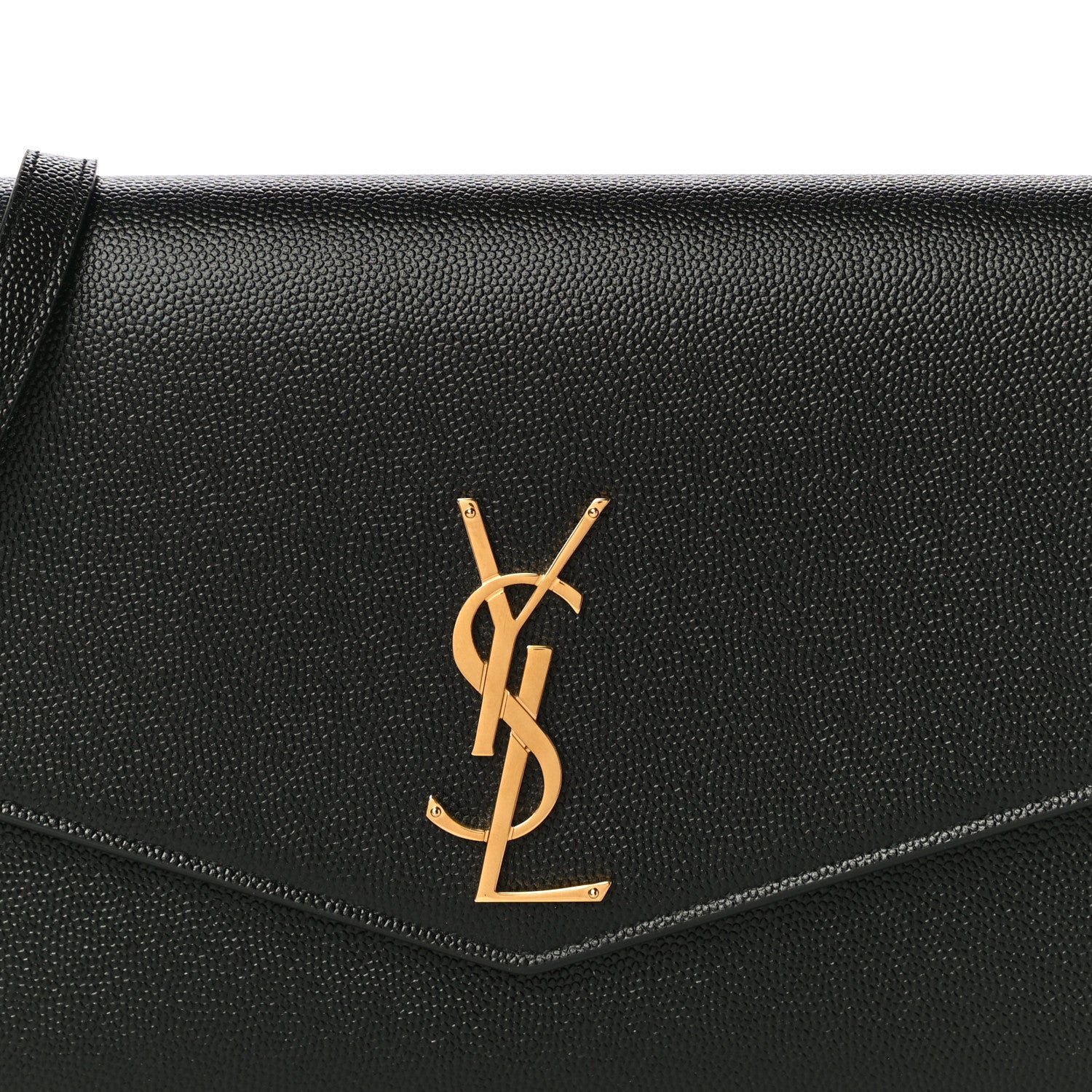 Saint Laurent Grain De Poudre Mini Uptown Crossbody Bag Black 9 of 13