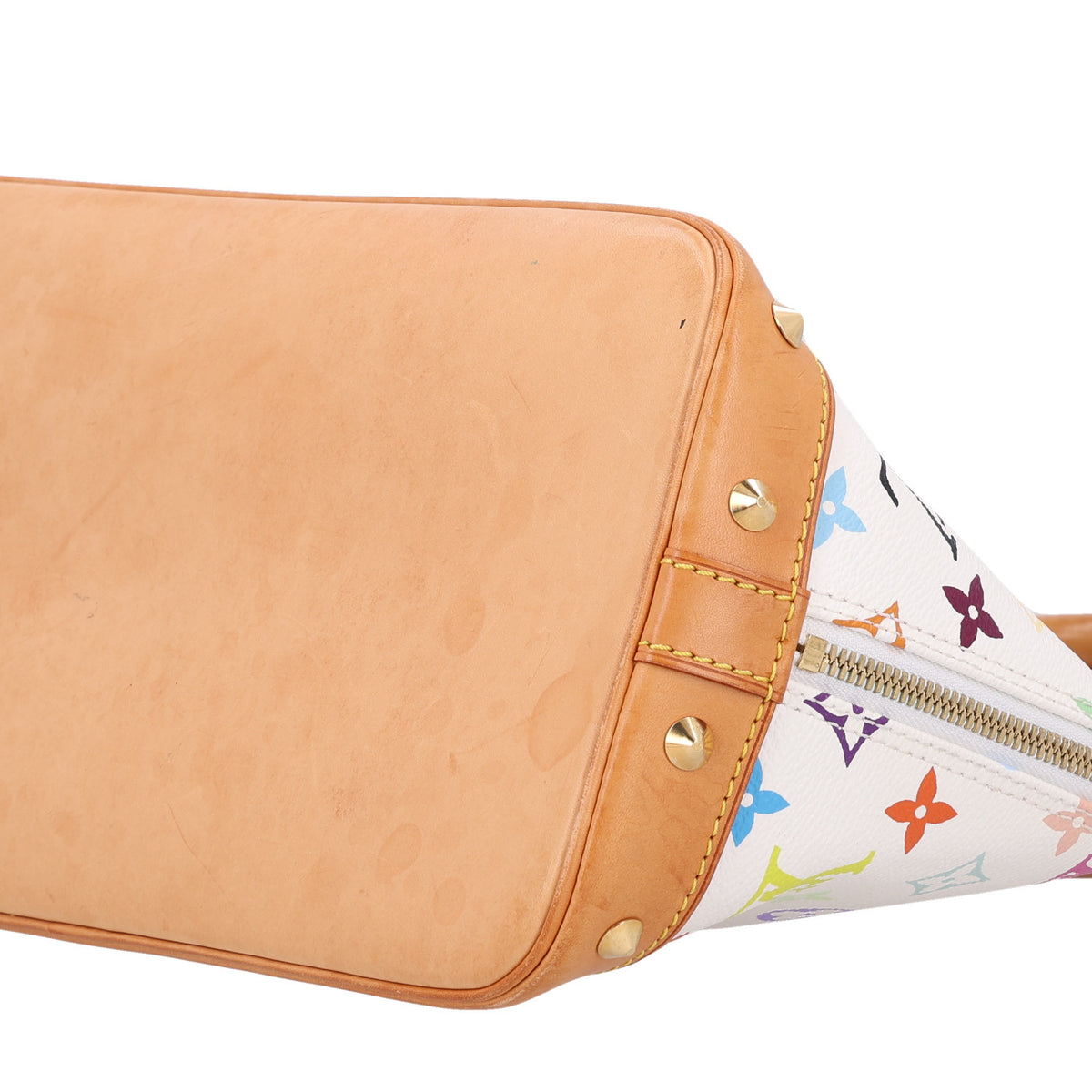 Monogram Multicolor Alma PM White