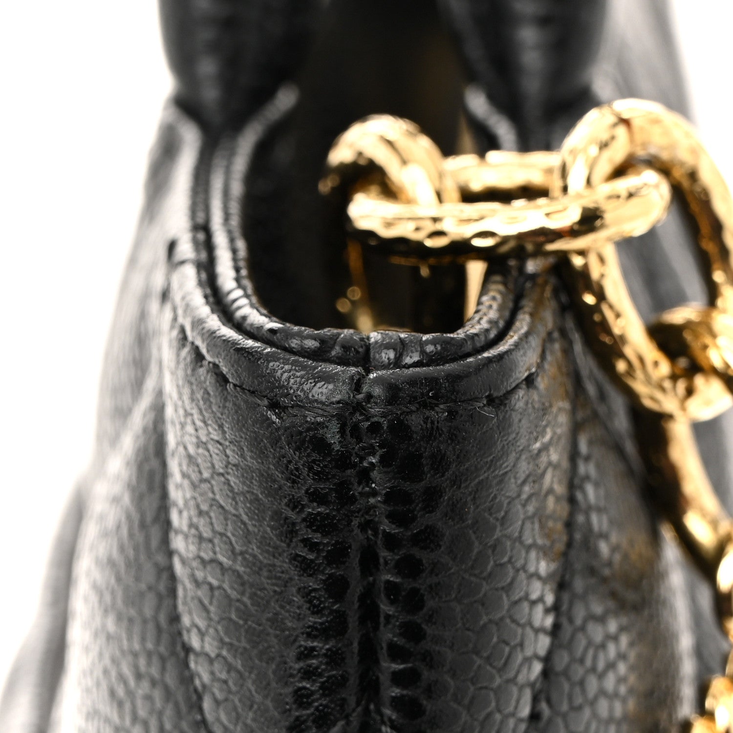 Chanel Caviar Quilted Medallion Tote Black 12 of 12