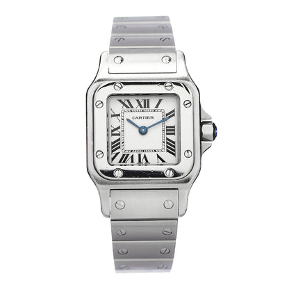 Cartier Stainless Steel 24mm Santos de Galbee Quartz Watch 1 of 5