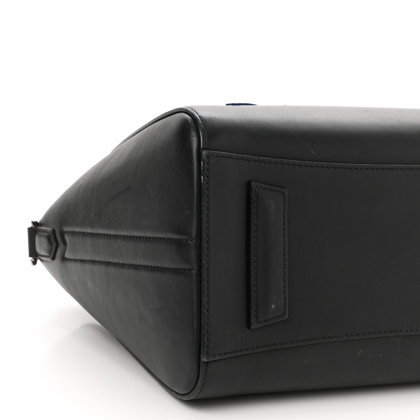 Calfskin Signature Logo Small Antigona Black