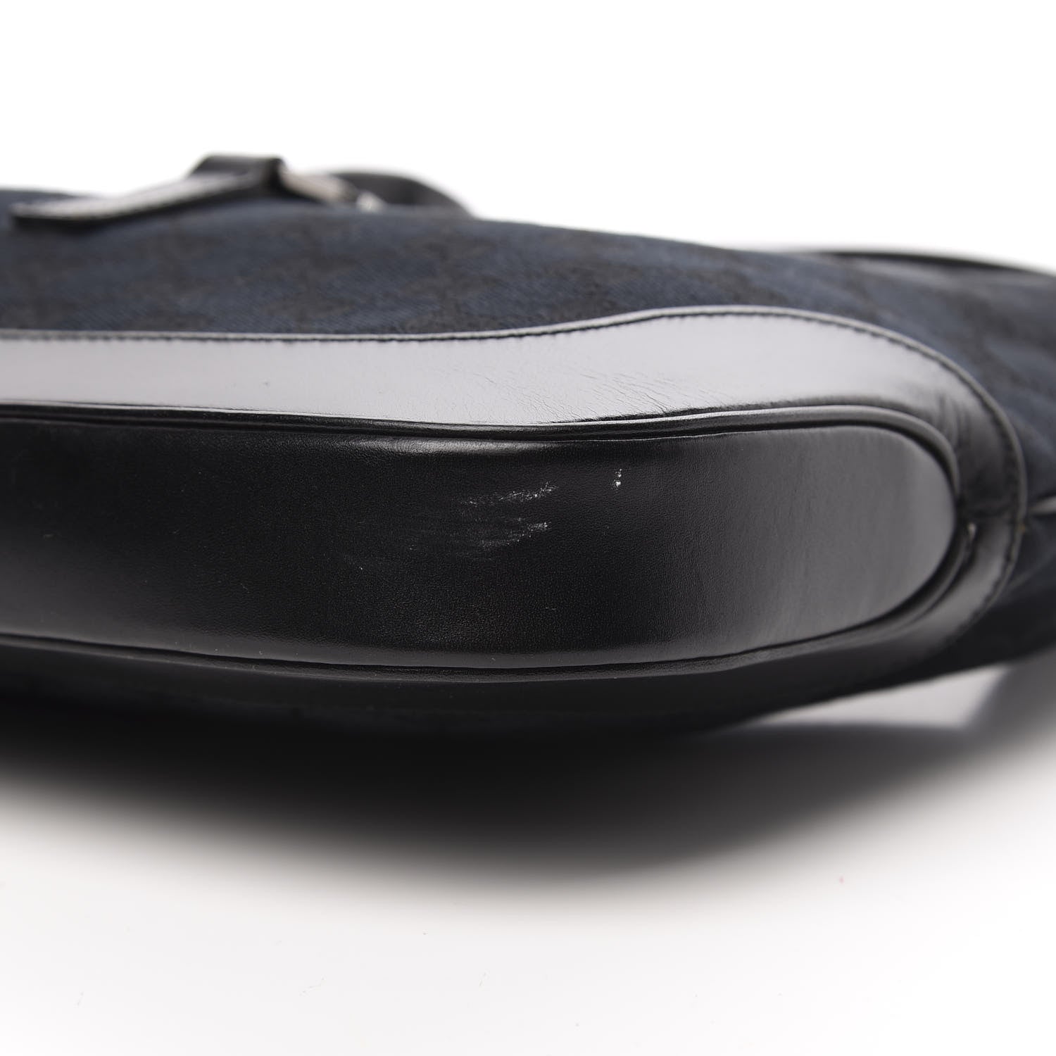 Gucci Monogram Jackie O Hobo Black 10 of 11