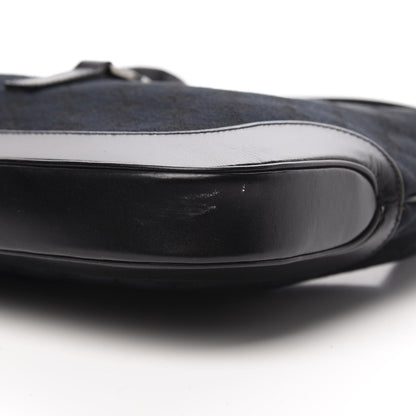 Gucci Monogram Jackie O Hobo Black 10 of 11