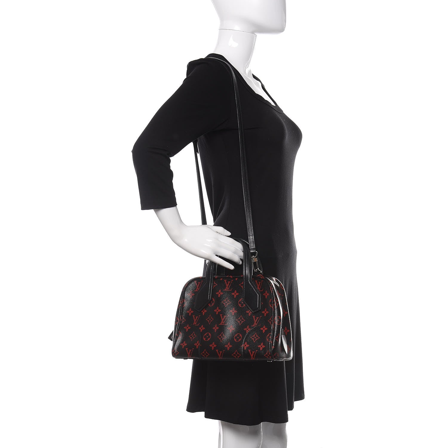Louis Vuitton Monogram Infrarouge Dora Soft BB 2 of 10