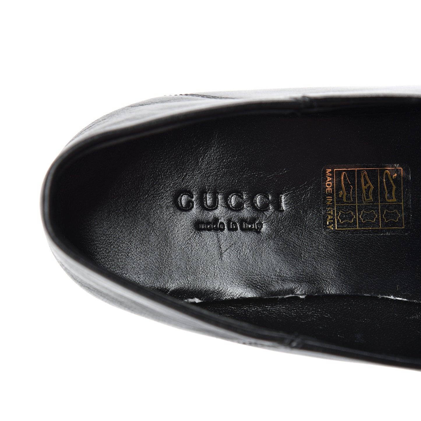 Lambskin Womens Brixton Horsebit Loafers 37.5 Black