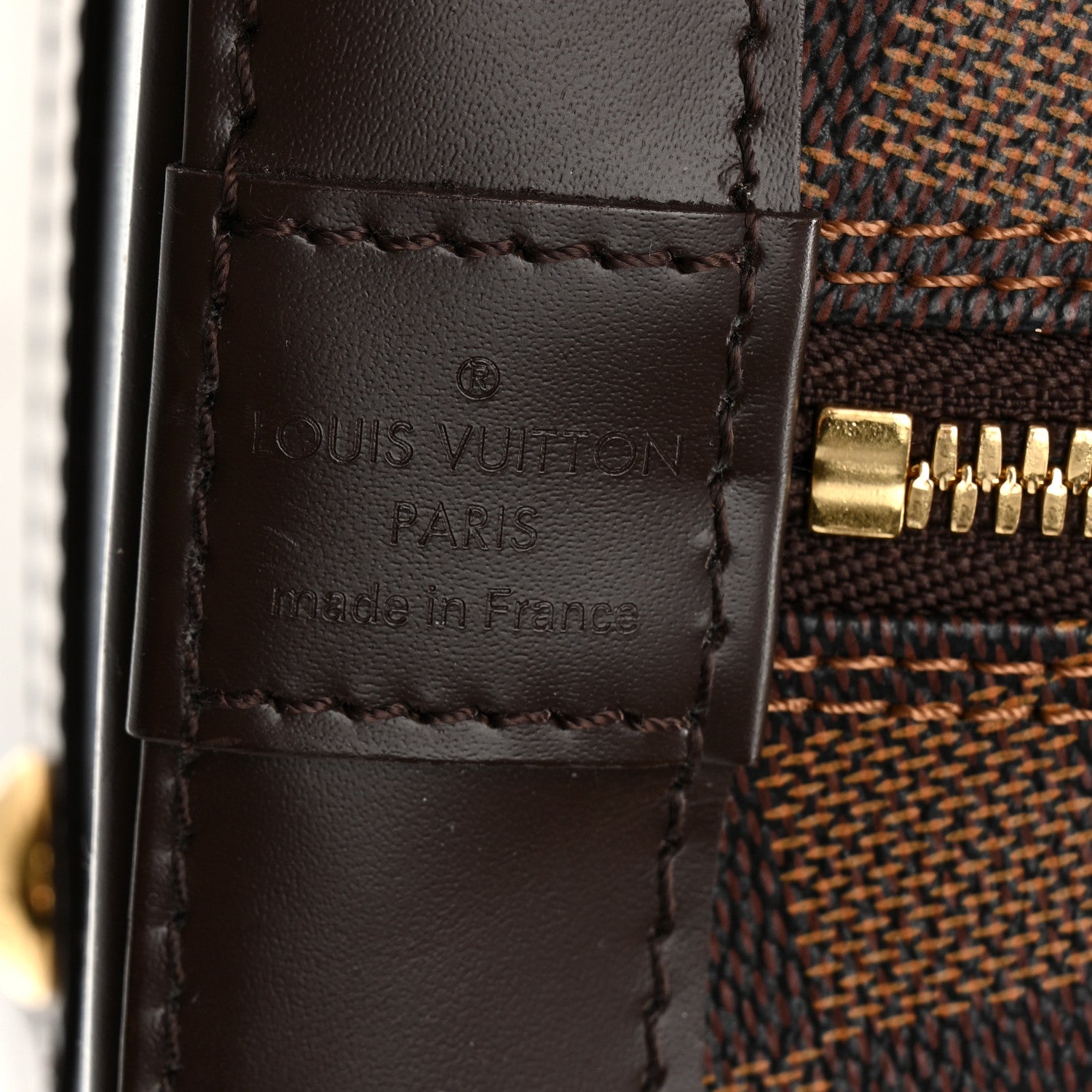 Louis Vuitton Damier Ebene Alma PM 6 of 10