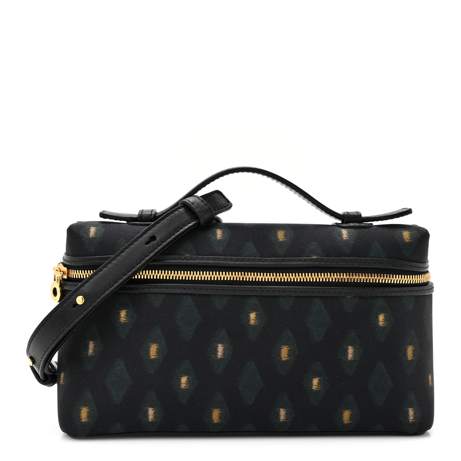 Loro Piana Silk Mikado L19 Extra Pocket Pouch Black 1 of 11