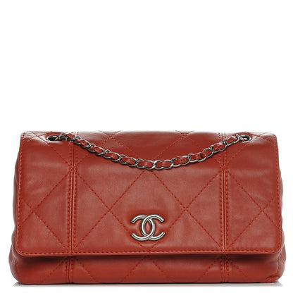 Chanel Lambskin Quilted Large Soft Touch Flap Dark Ochre 1 of 7
