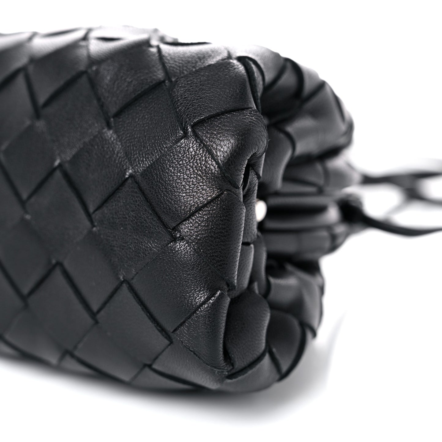 Nappa Intrecciato The Mini Pouch Black