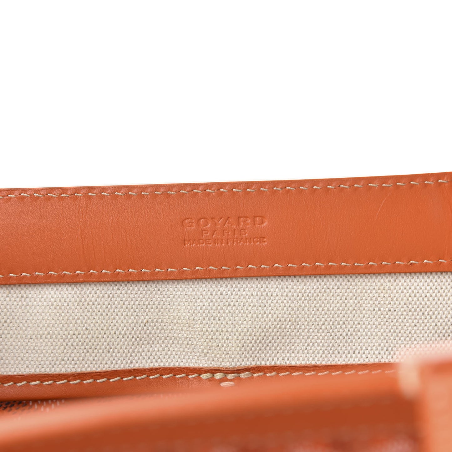 Goyardine Bellechasse PM Orange