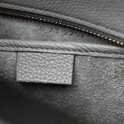 Celine Baby Drummed Calfskin Nano Luggage Kohl 6 of 11