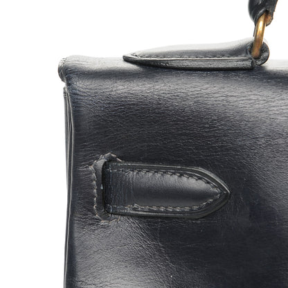 Hermes Box Kelly Retourne 32 Indigo 24 of 27