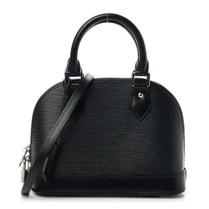 Louis Vuitton Epi Alma BB Black 1 of 12