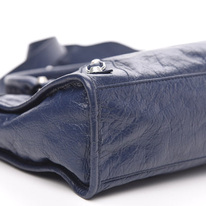 Balenciaga Agneau Giant 12 Silver Hardware S City Bleu Roi 8 of 9