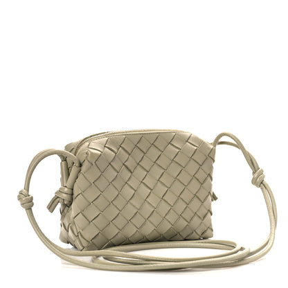 Bottega Veneta Nappa Intrecciato Mini Loop Camera Bag Travertine 3 of 9