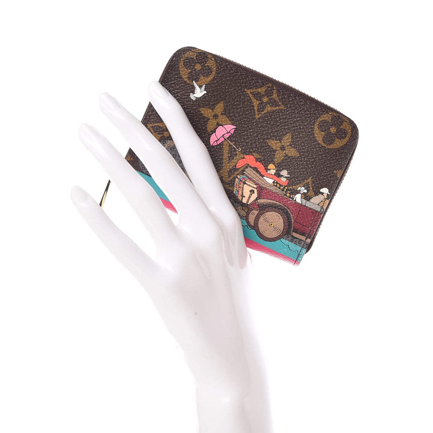 Monogram 2015 Christmas Animation Zippy Coin Purse