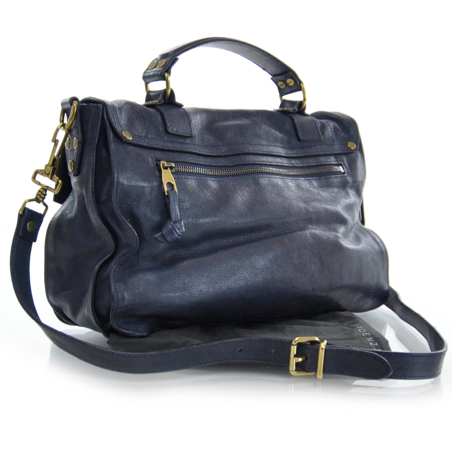 Lambskin PS1 Medium Satchel Midnight