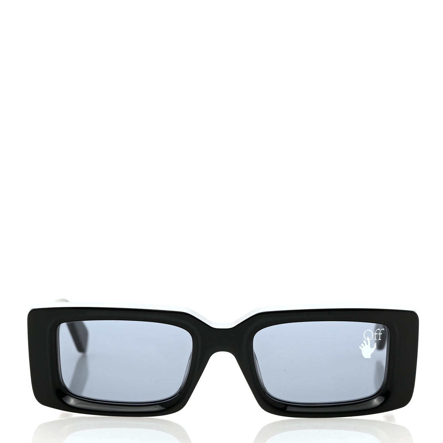 Acetate Arthur Square Sunglasses OW40004U Black