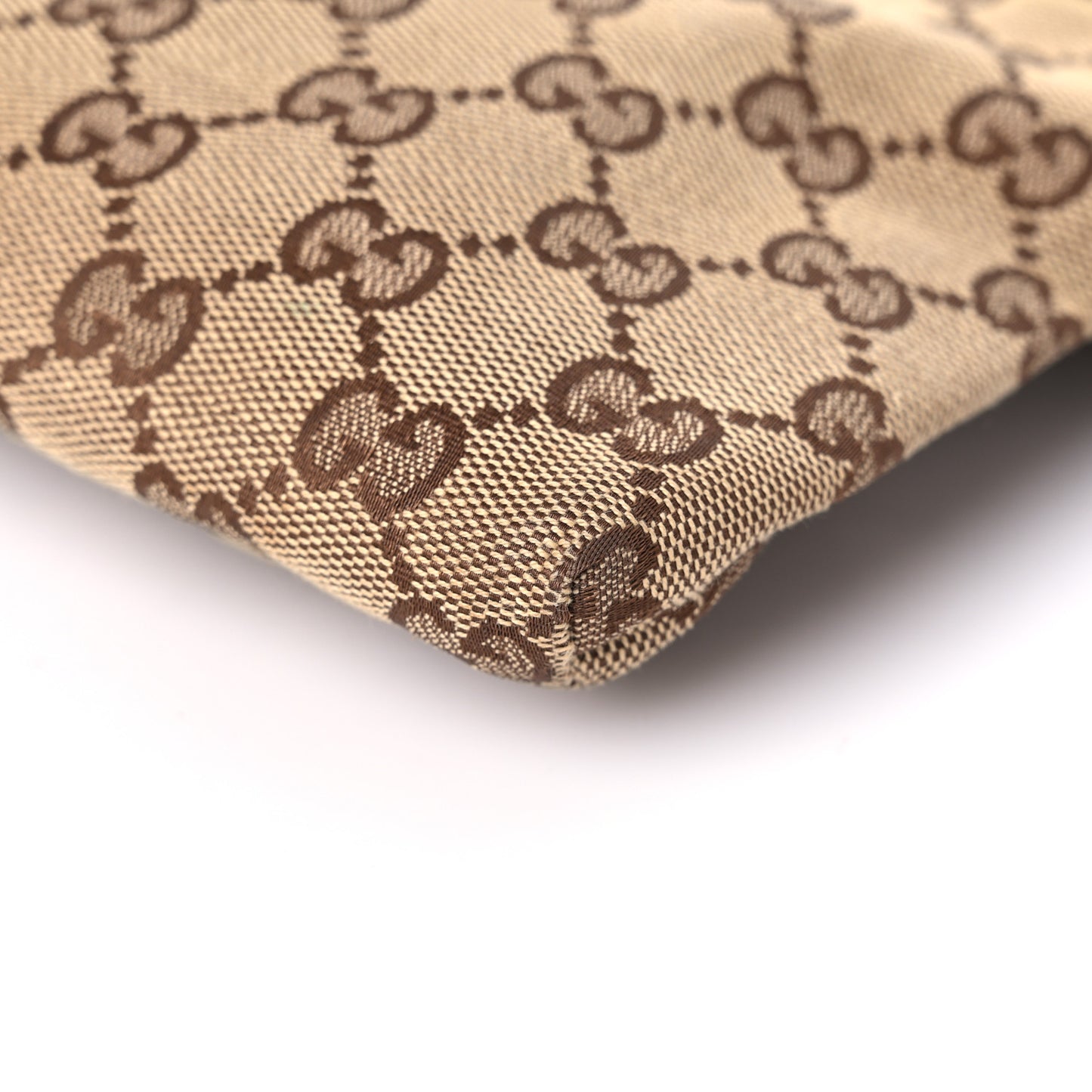 GG Monogram Double Pocket Belt Bag Dark Brown