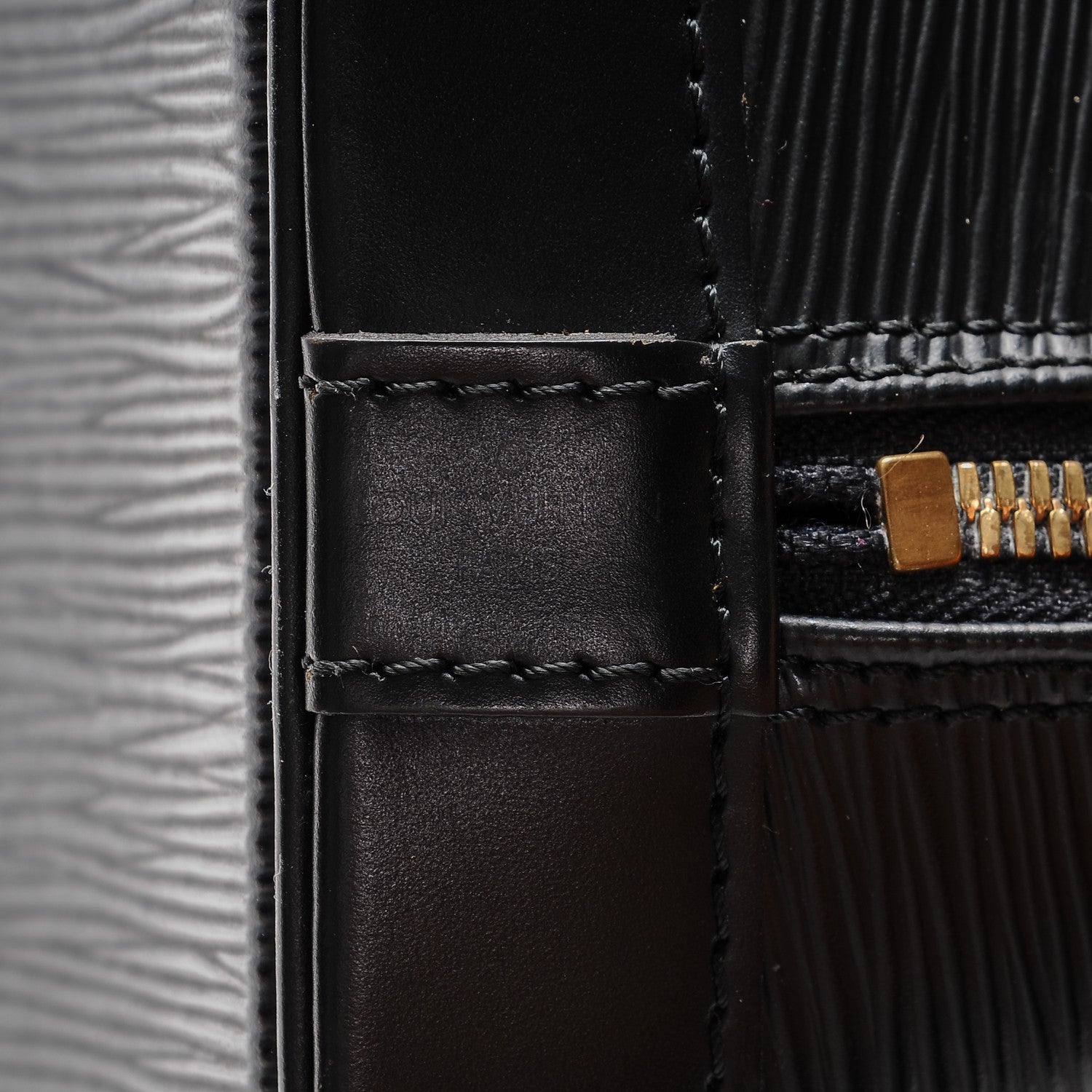 Louis Vuitton Epi Alma PM Black 6 of 6