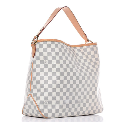 Louis Vuitton Damier Azur Delightful MM Pink 3 of 11