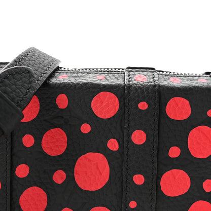 Louis Vuitton LV X YK Taurillon Monogram Soft Trunk Wallet Black Red 7 of 10