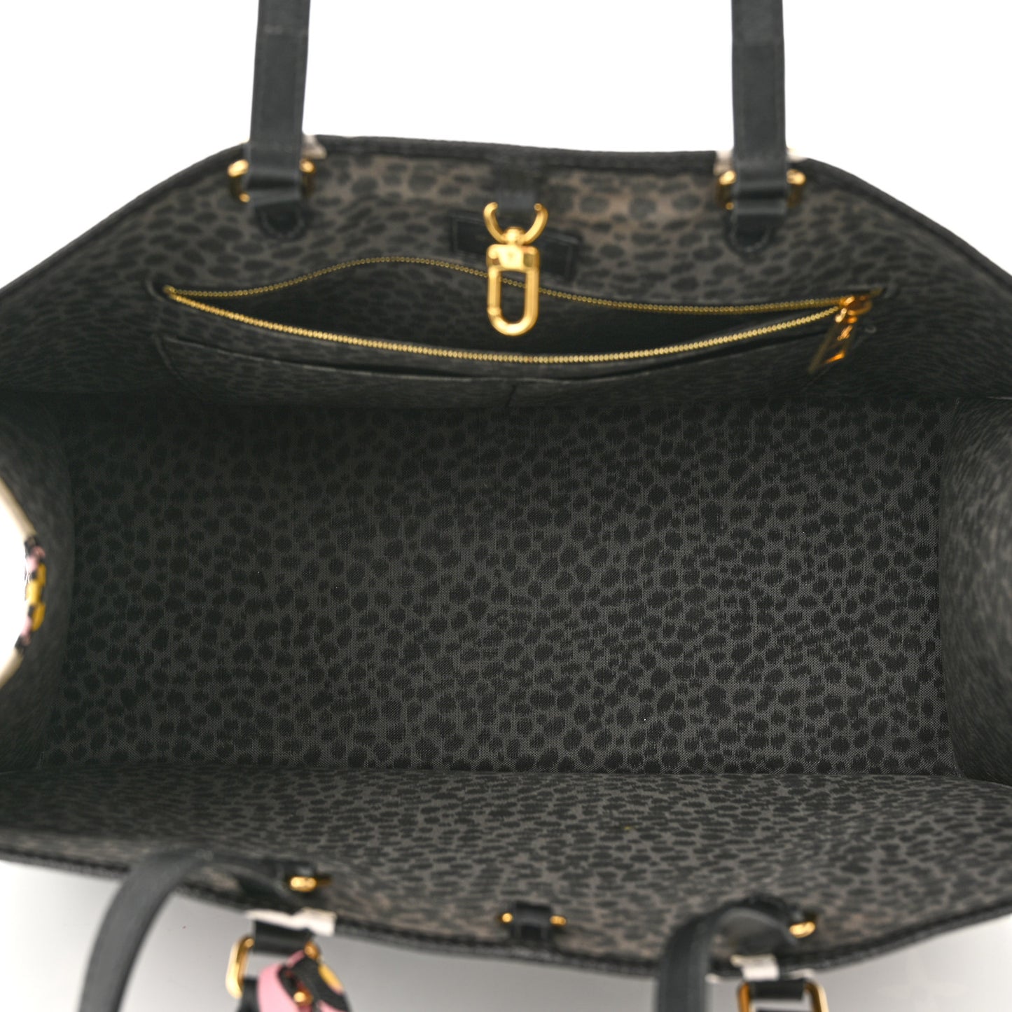 Monogram Giant Wild At Heart Onthego GM Black