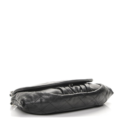 Chanel Caviar Half Moon Wallet On Chain WOC Black 4 of 9