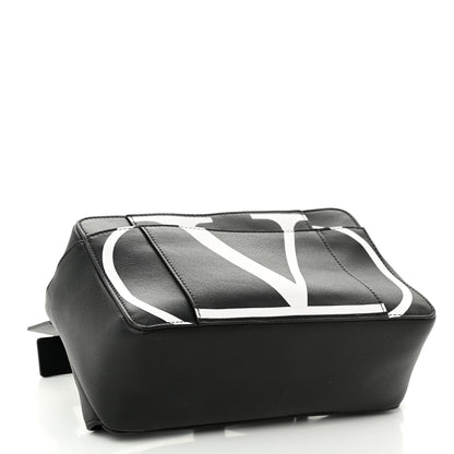 Valentino Garavani Calfskin Mens VLogo Belt Bag Black White 4 of 9