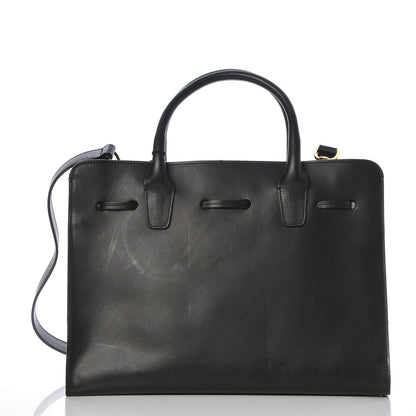 Mansur Gavriel Calfskin Sun Bag Black 4 of 13